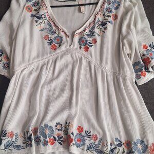 Knox rose floral shirt